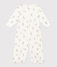 Load image into Gallery viewer, A0871 01 WHITE BUNNY NEWBORN DRESSES
