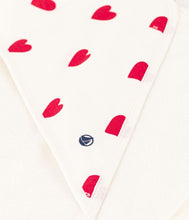 Load image into Gallery viewer, A081M LAURENT 01 WHITE RED ACCESSORIES HEARTS TOWEL
