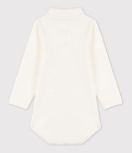 Load image into Gallery viewer, A05Q2 CEDDY 01 WHITE BODYSUITS LONG SLEEVES NEWBORN
