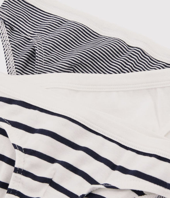 HIVER23 A01DR 00 WHITE NAVY STRIPES