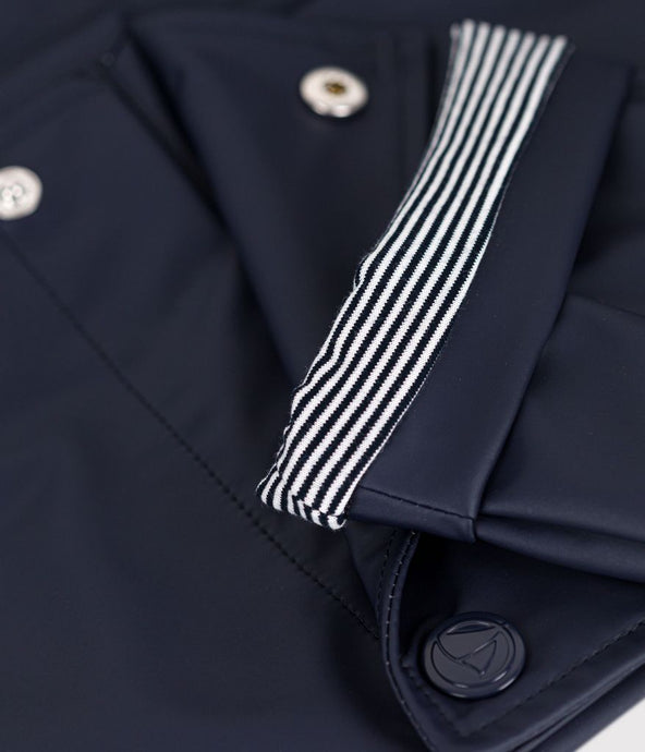 A089L LAIGA 02 NAVY PERMANENTS RAINCOATS