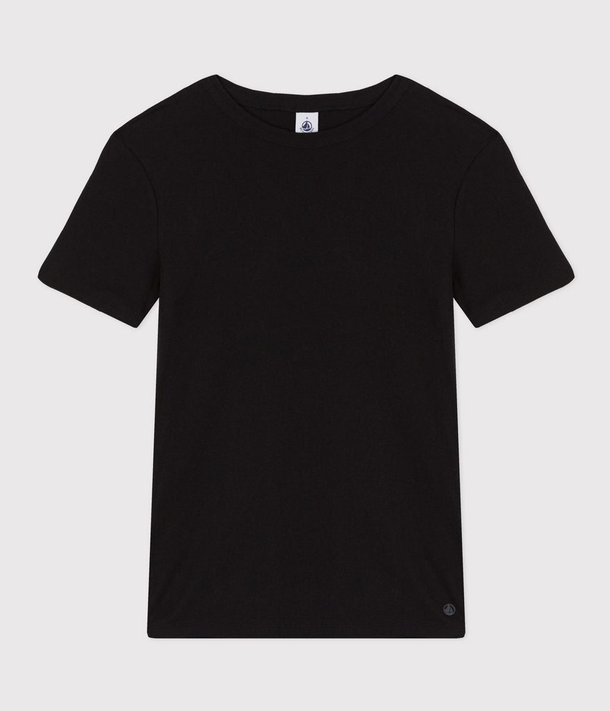 A08CK 01 BLACK SHORT SLEEVES ICONIC PERMANENTS T-SHIRTS