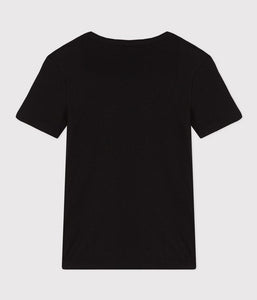 A08CK 01 BLACK SHORT SLEEVES ICONIC PERMANENTS T-SHIRTS