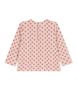 A091T LEGO 03 PINK 50% SALE FLORAL LONG SLEEVES NEWBORN