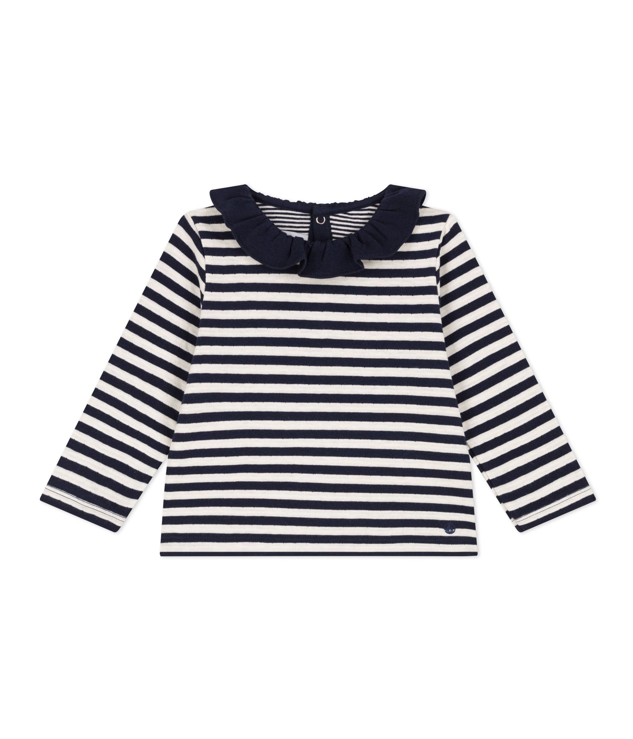 A091V LEPTON 01 NAVY CREAM 25% SALE LONG SLEEVES NEWBORN STRIPES