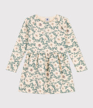 Load image into Gallery viewer, A08PA LOUVE 02 CREAM BLUE 50% SALE DRESSES FLORAL LONG SLEEVES
