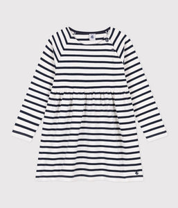 A08HA LOOKING 02 NAVY WHITE 50% SALE DRESSES LONG SLEEVES STRIPES