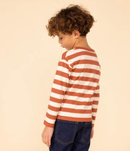 Load image into Gallery viewer, A08I4 LOGIQUE 02 BROW CREAM LONG SLEEVES STRIPES
