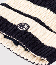 Load image into Gallery viewer, A08DP 02 NAVY CREAM HAT STRIPES
