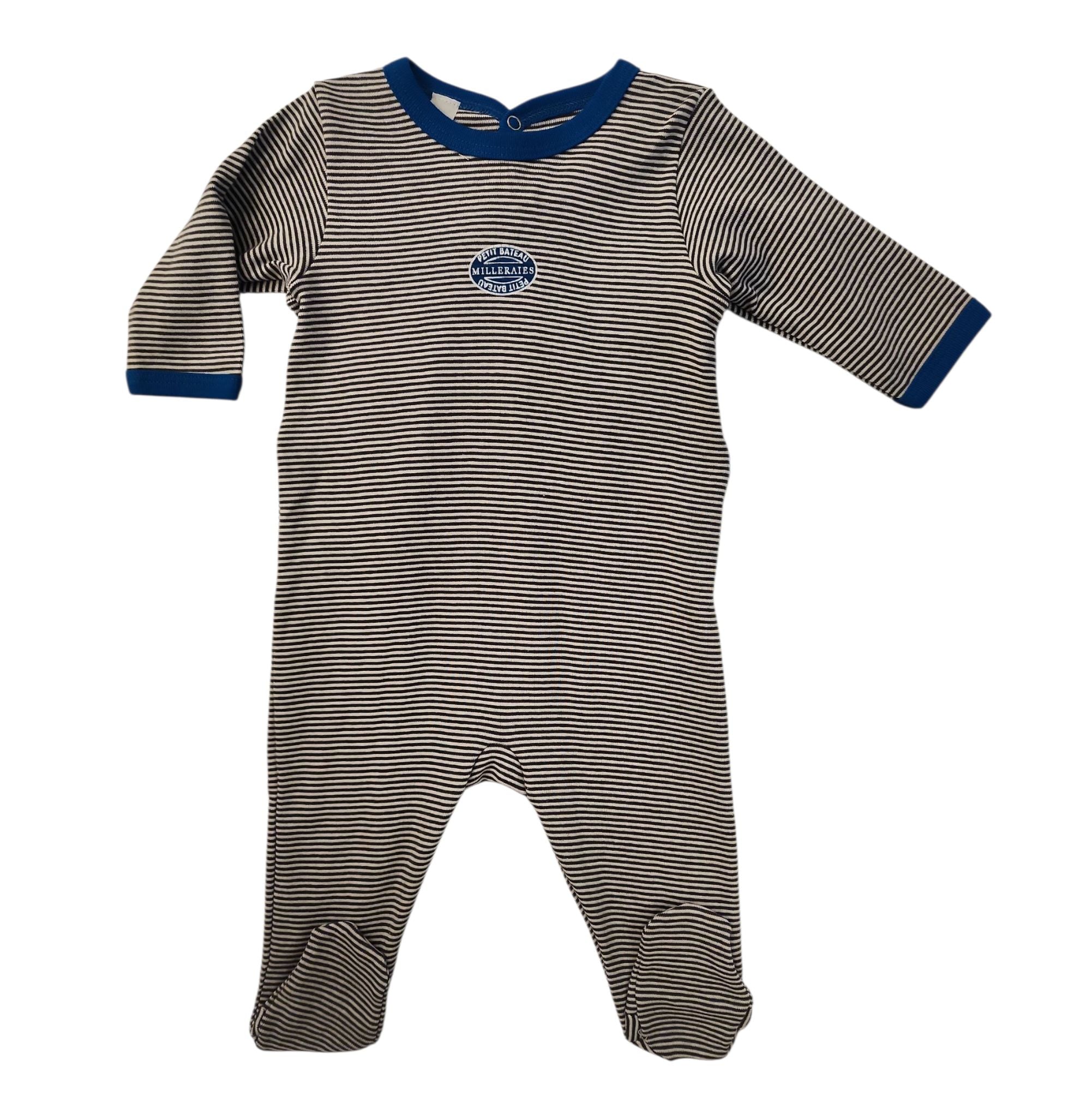 AW25 25406 16 GREY WHITE BODYSUITS FALL WINTER 2025/26 NEWBORN STRIPES