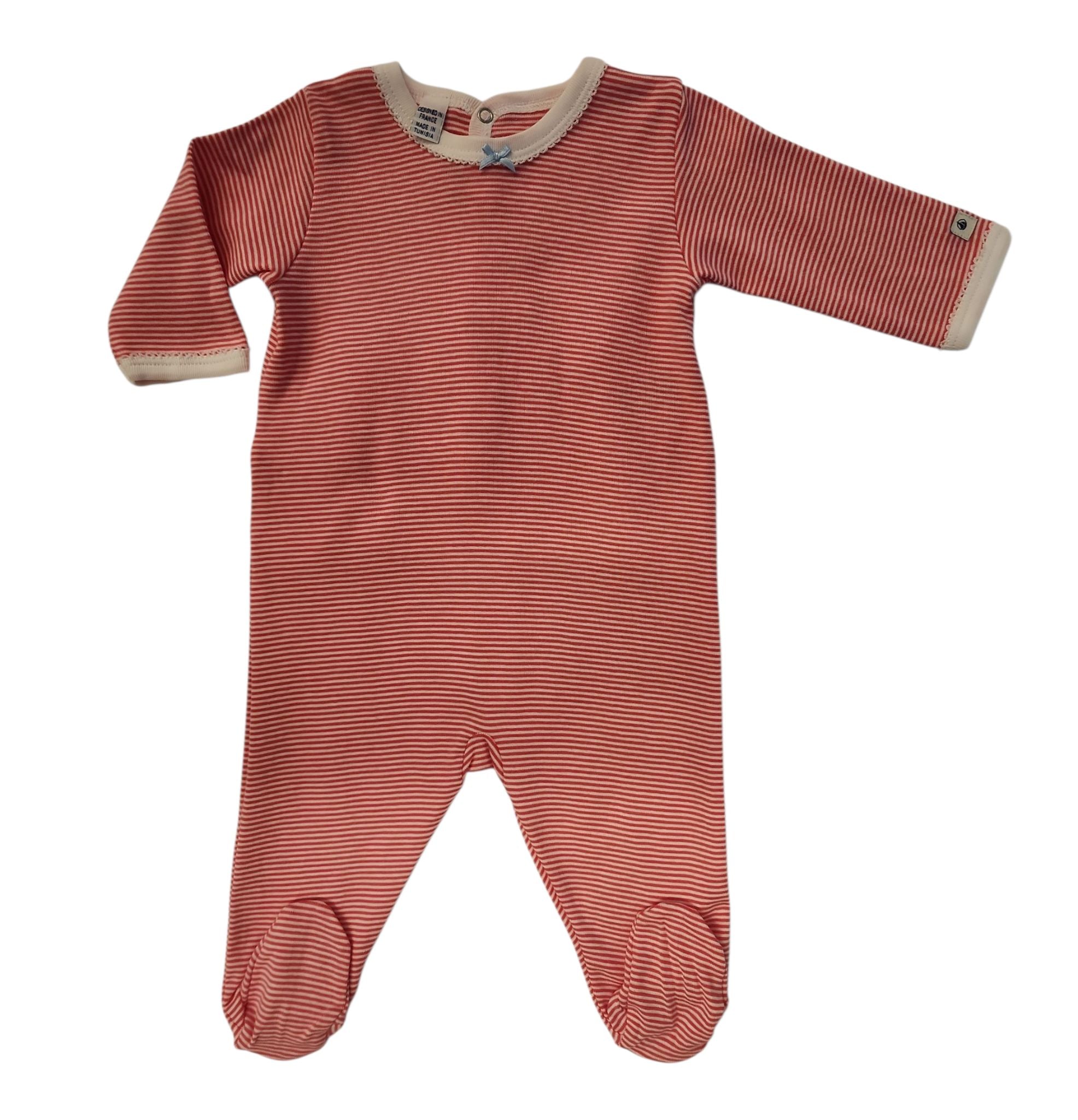 AW25 25417 08 PINK/WHITE BODYSUITS FALL WINTER 2025/26 NEWBORN STRIPES