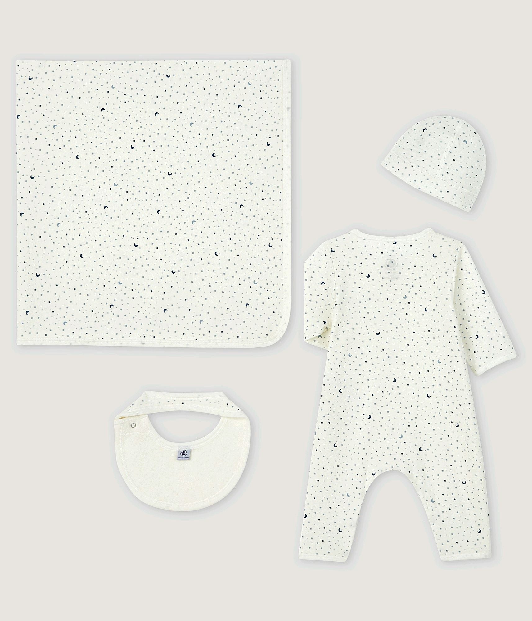SS26-56342 00 WHITE BLUE BABY GIFT SETS SPRING SUMMER 2026 STARS