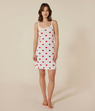Load image into Gallery viewer, SS24-A089R 01 WHITE RED DRESSES HEARTS SUMMER SPRING 2024
