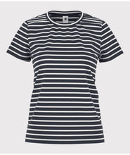 Load image into Gallery viewer, SS24-A0A9P 04 NAVY WHITE 35% SALE SHORT SLEEVES STRIPES SUMMER SPRING 2024
