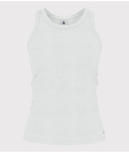 Load image into Gallery viewer, SS24-A0AKH 01 WHITE SUMMER SPRING 2024 TANK TOP
