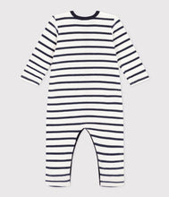 Load image into Gallery viewer, SS24-A08B6 01 WHITE NAVY 35% SALE BODYSUITS STRIPES SUMMER SPRING 2024
