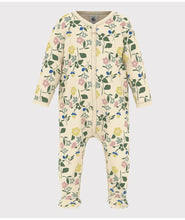 Load image into Gallery viewer, SS24-A09FW 01 CREAM MULTI BODYSUITS FLORAL NEWBORN OVERALLS SUMMER SPRING 2024
