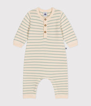 Load image into Gallery viewer, SS24-A09GW 01 MINT CREAM ROMPERS STRIPES SUMMER SPRING 2024
