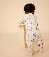 Load image into Gallery viewer, SS24-A09HD 01 CREAM MULTI BODYSUITS NEWBORN OVERALLS SUMMER SPRING 2024
