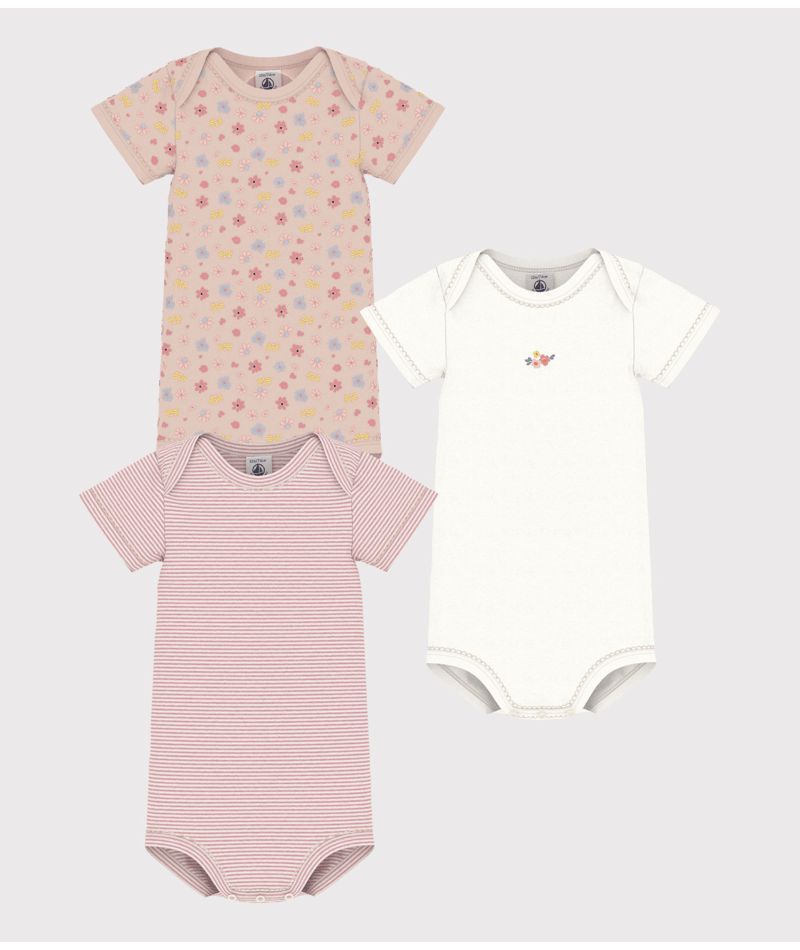 AW25-A09Z0 00 PINK MULTI BODYSUITS FALL WINTER 2024/25 24/25 30% NEWBORN PERMANENTS STRIPES