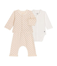 Load image into Gallery viewer, SS24-A0AKX 02 CREAM BLUE BODYSUITS CARDIGAN NEWBORN PANTS SUMMER SPRING 2024

