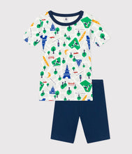 Load image into Gallery viewer, SS24 A0AAM 01 BLUE MULTI PYJAMAS SUMMER SPRING 2024 T-SHIRTS
