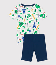 Load image into Gallery viewer, SS24 A0AAM 01 BLUE MULTI PYJAMAS SUMMER SPRING 2024 T-SHIRTS
