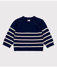 Load image into Gallery viewer, SS24-A09JL 03 NAVY WHITE 35% SALE STRIPES SUMMER SPRING 2024 SWEATSHIRTS
