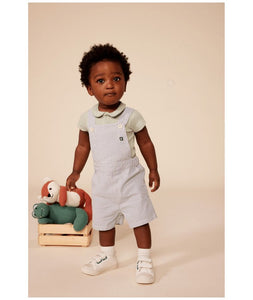 SS24-A09JT 05 BLUE WHITE 50% SALE NEWBORN OVERALLS STRIPES SUMMER SPRING 2024