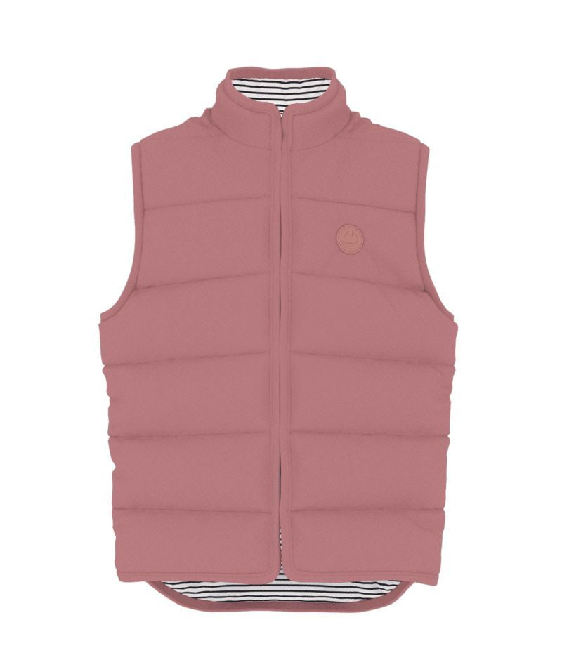AW25-A09K9 02 PINK FALL WINTER 2025/26 VESTS