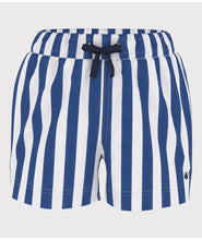 Load image into Gallery viewer, SS24-A09U4 05 BLUE WHITE SAILOR STRIPES SUMMER SPRING 2024 SWIM SHORTS
