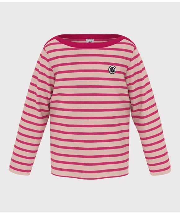 SS24-A0A1E 02 PINK LONG SLEEVES STRIPES SUMMER SPRING 2024