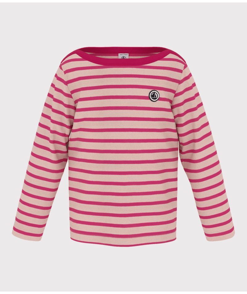 SS24-A0A1E 02 PINK LONG SLEEVES STRIPES SUMMER SPRING 2024