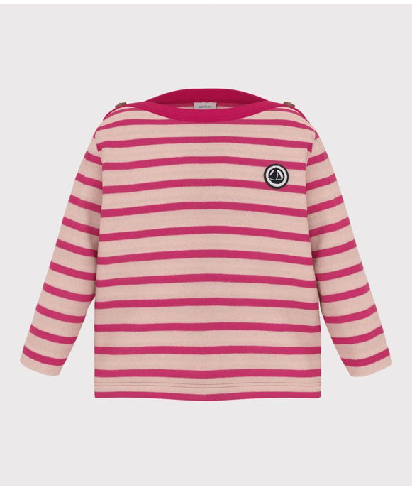 SS24-A0A1Q 02 PINK 50% SALE LONG SLEEVES STRIPES SUMMER SPRING 2024