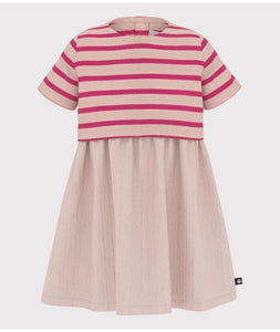 SS24-A0A1S 01 PINK DRESSES STRIPES SUMMER SPRING 2024