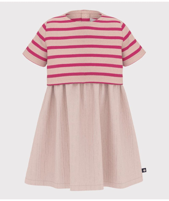 SS24-A0A1S 01 PINK 35% SALE DRESSES STRIPES SUMMER SPRING 2024