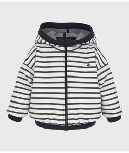 SS24-A0A23 01 WHITE NAVY 35% SALE HOODIE STRIPES SUMMER SPRING 2024