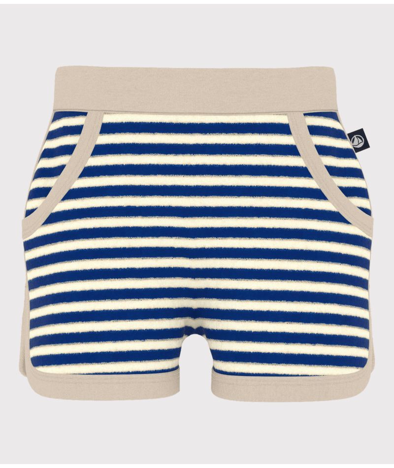 SS24-A0AC7 01 BLUE WHITE 25% SALE 50% HEARTS SAILOR SHORTS STRIPES SUMMER SPRING 2024