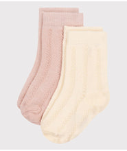 Load image into Gallery viewer, SS24-A0A5U 01 PINK CREAM 35% SALE SOCKS SUMMER SPRING 2024
