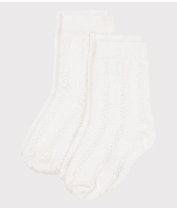 SS24-A0A5U 02 WHITE 50% SALE SOCKS SUMMER SPRING 2024