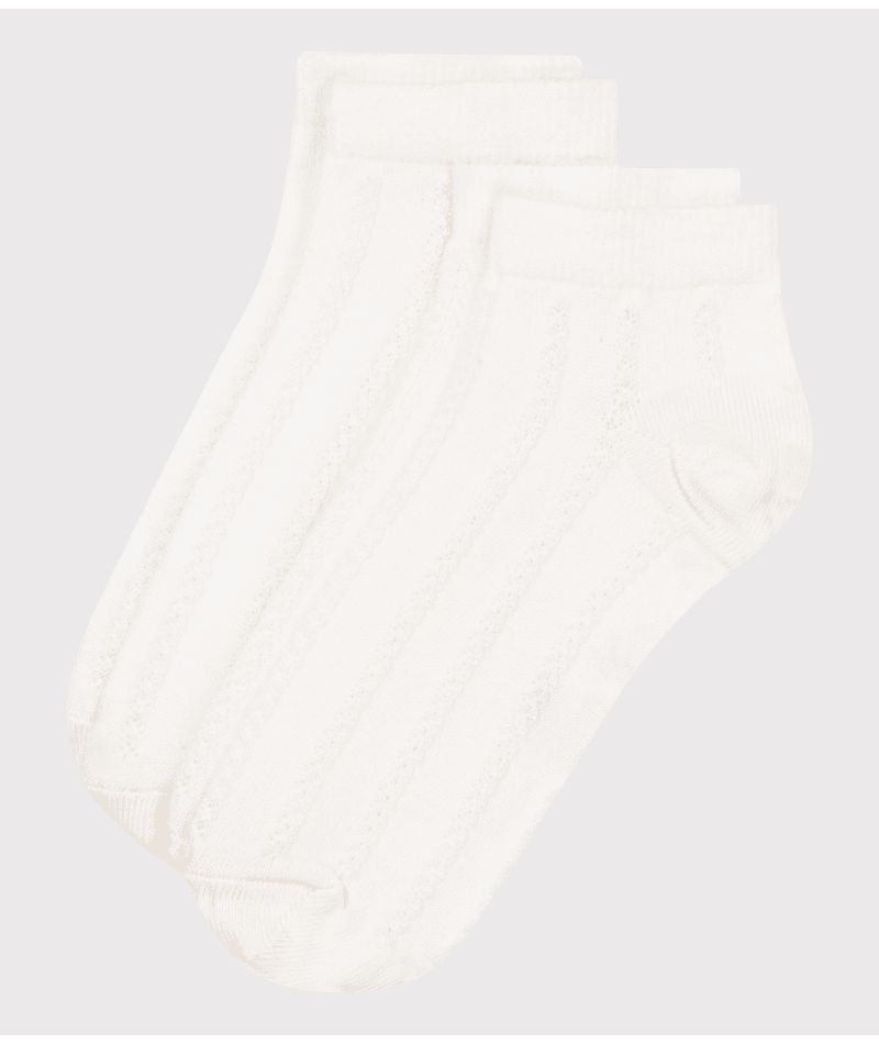 SS24-A0A7G 01 WHITE 50% SALE SOCKS SUMMER SPRING 2024