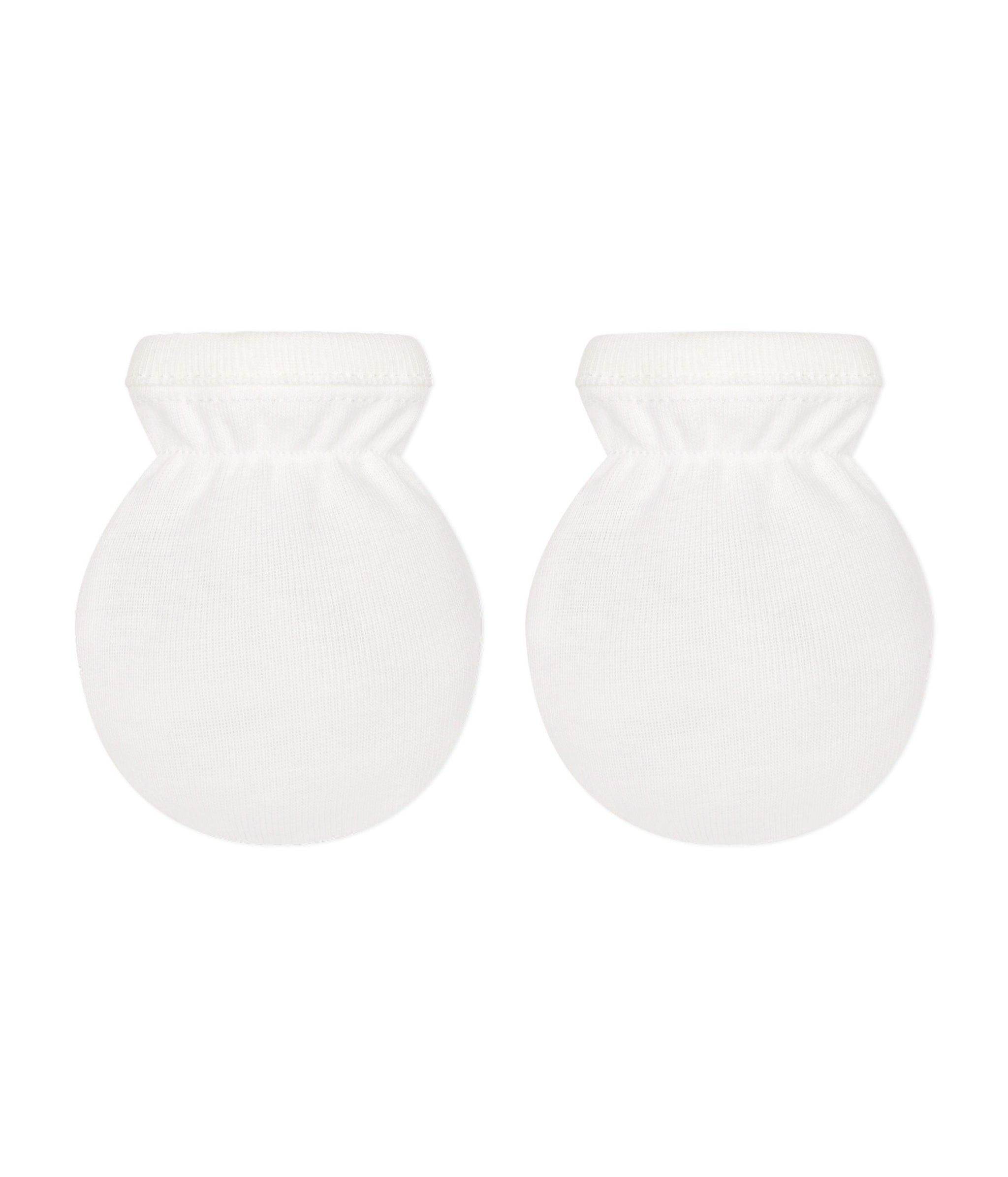 AW25-A09GH 01 WHITE ACCESSORIES FALL WINTER 2025/26 GLOVES NEWBORN