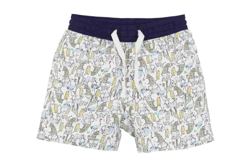 53101 FEROE 01 WHITE MULTI SWIMWEAR