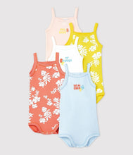 Load image into Gallery viewer, A045L 00 VARIANTE 1 50% SALE BODYSUITS FLORAL NEWBORN
