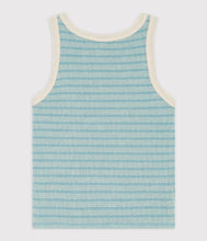 Load image into Gallery viewer, A06ZY FLOPPY 01 BLUE WHITE 50% SALE CAMISOLE STRIPES
