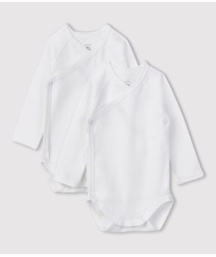 PB 54218 00 WHITE BODYSUITS FALL WINTER 2025/26 LONG SLEEVES NEWBORN PERMANENTS