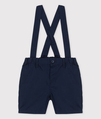 A03PW 01 NAVY 50% SALE OVERALL SHORT
