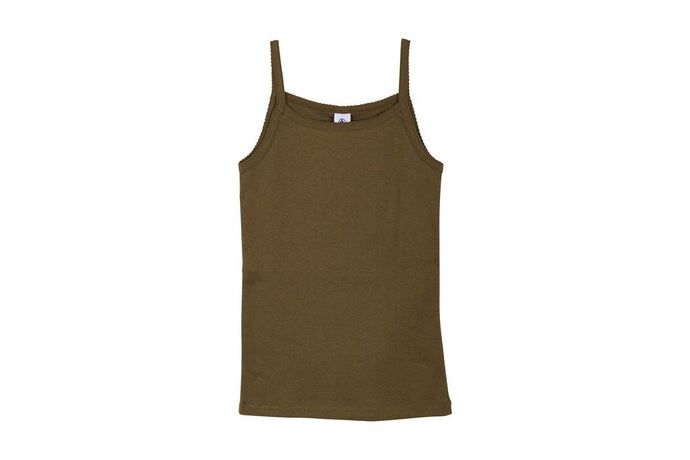 57815 07 OLIVE GREEN CAMISOLE