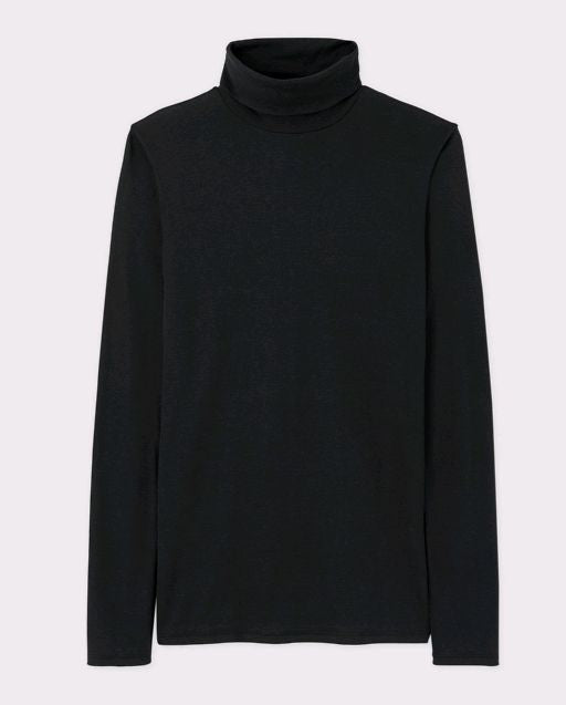 56082 01 BLACK LONG SLEEVES TURTLENECK