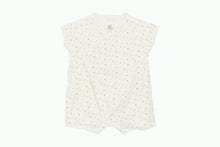Load image into Gallery viewer, 54528 FABIAN 02 WHT PINK MUL 50% SALE ROMPERS
